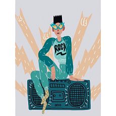 Обложка на паспорт «Rock»
