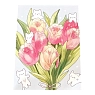 Открытка Лавкот «Котята с тюльпанами», А6, превью фото 1