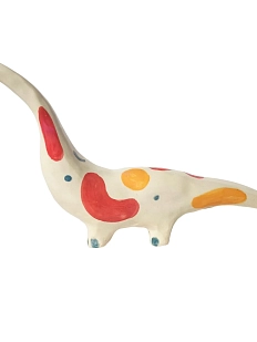 Статуэтка ручной работы Динозавр, керамика