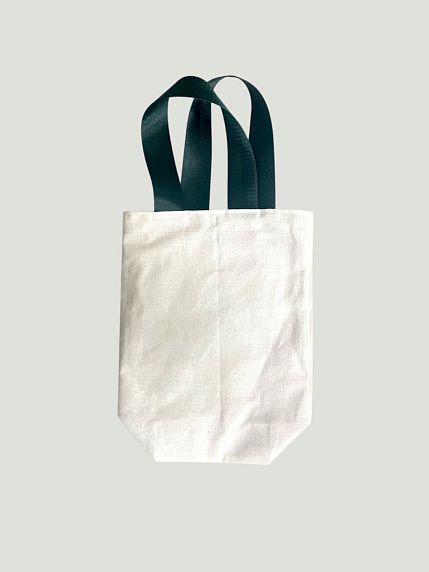 Мини-шоппер для вина «Кот с книгой», 23*30 см, фото 2.
