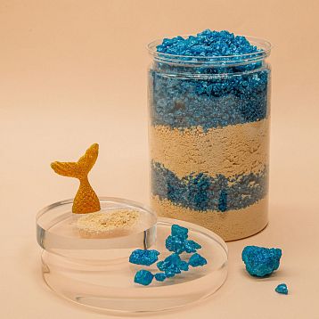 Микс для ванны Boom Shop «Русалочка», с морской солью, фото 3.