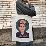 Сумка шоппер Телефонная песенка о кисаньке «Фрида», хлопок, полиэфир, белый, превью фото 4