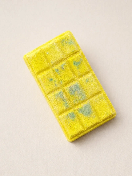 Бомбочка для ванны Nyash Nyash «Плитка шоколада», банановый сорбет, фото 1.