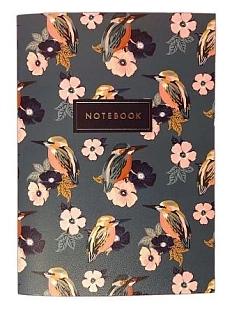 Тетрадь нелинованная «Beauty birds», А5