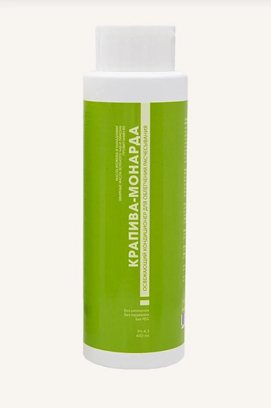 Кондиционер Meela Meelo «Крапива-монарда», без силиконов, фото 1.