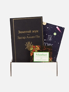 Подарочный набор с книгой «Золотой жук» и шоколадом