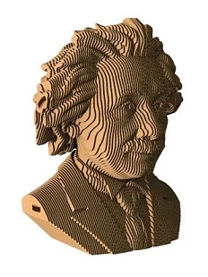 Картонный конструктор 3D «Альберт Эйнштейн»