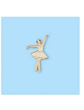 Металлический значок «Балерина» серия Петербург