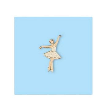 Металлический значок «Балерина» серия Петербург, фото 1.
