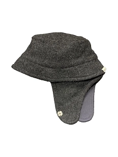 Панама с ушками Гнёздышко Темно-Серая