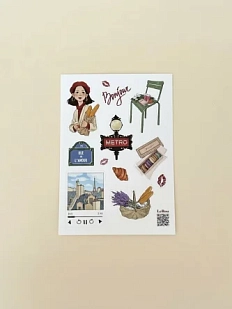 Стикерпак ЛеРу «Французский», А6