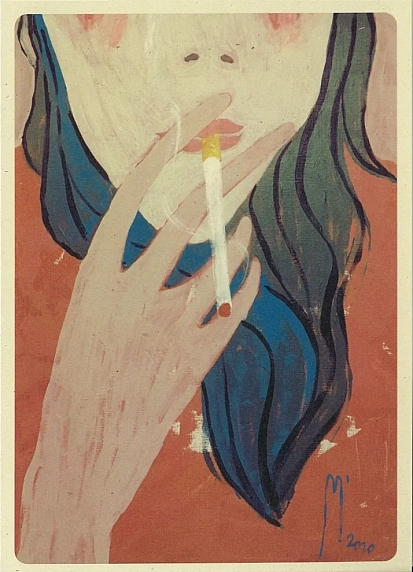 Открытка Максим Савва «Portrait of Alice», А6, фото 2.