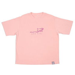 Футболка Barking Store «Bad girl», S жен., розовый
