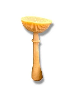 Свеча «Гриб Мухомор перезрелый» цвета охра