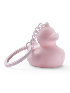 Брелок уточка розовая