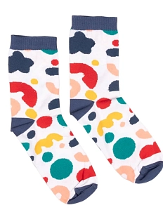 Носки Barking Store «Hey, kids!», р-р 40-45, белые