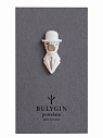 Брошь ручной работы Bulygin «Магритт», бело-серебристая, фарфор, превью фото 2