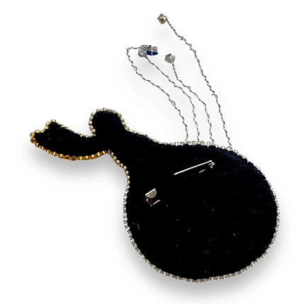 Брошь ручной работы «Little Prince», бисер, фото 3.