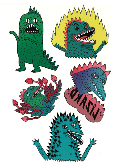 Временные тату «Lizard», фото 1.