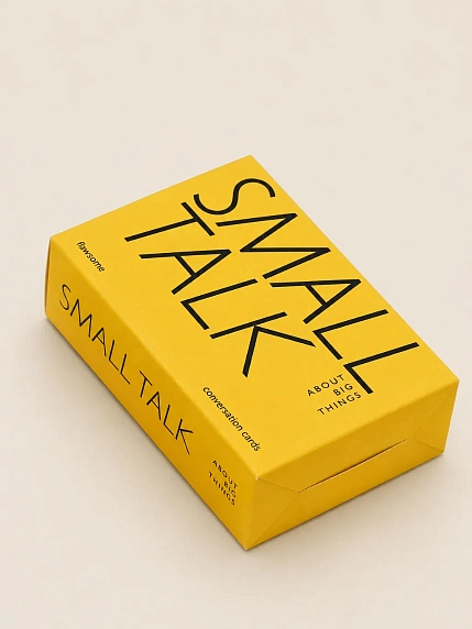 Карточная разговорная настольная игра Безупречные (Flawsome) «Small talk», 50 карт, фото 1.