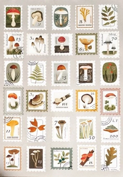 Стикерпак «Лесные марки», фото 1.