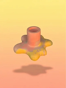 Подсвечник «Клякса»