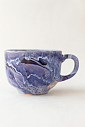 Кружка ручной работы NF ceramics «Цени достигнутое», сиреневая, керамика, 600 мл, превью фото 2