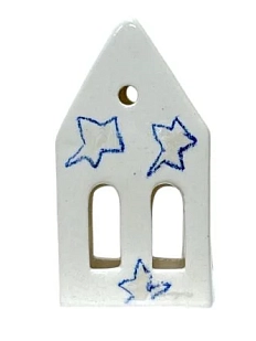 Подсвечник ручной работы «Домик»