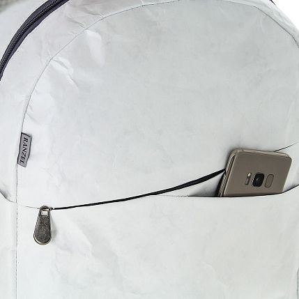 Рюкзак Ranzel Bags «Gregory White», тайвек, белый, фото 2.