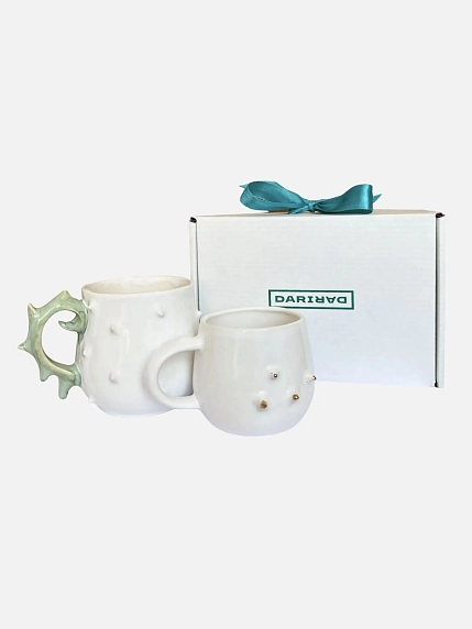 Подарочный набор с кружками с шипами №1, фото 2.