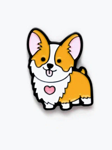 Металлический пин WAF WAF «Коржик»