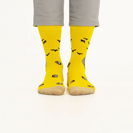 Носки «Апофеоз войны», р-р 38-41, жёлтые, фото 3.