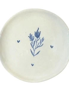 Блюдце Августа с водорослями, 7-8 см