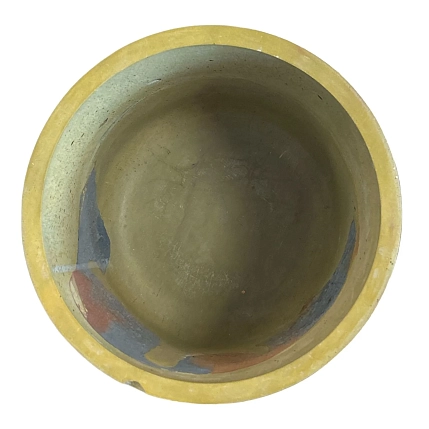 Кашпо Детали решают «Большая деталь», бетонное, горчичный, фото 4.