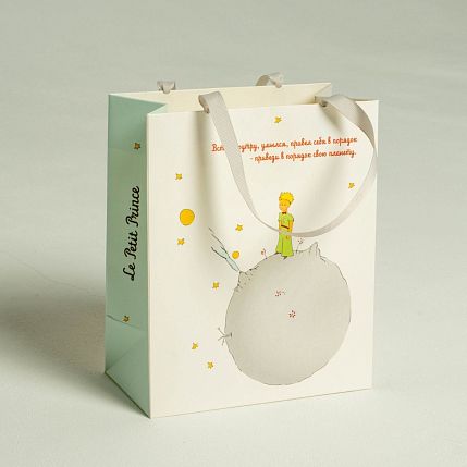 Пакет подарочный «Принц на планете», фото 1.