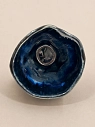 Стакан ручной работы Простые вещи «Красота», орбита, тёмно-синий, керамика, 400 мл, превью фото 6