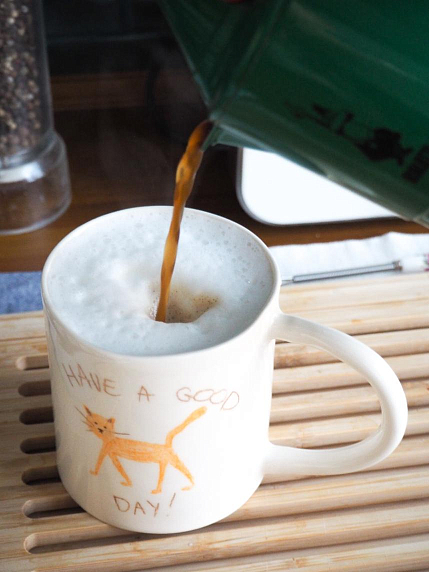 Кружка ручной работы Ладан керамика «Have a good day», полуфарфор, 450 мл, фото 2.