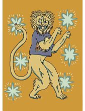 Обложка на паспорт «Лев»