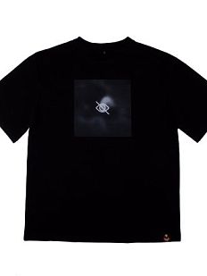 Оверсайз футболка Barking Store «Иди и смотри», 2XL муж., чёрный