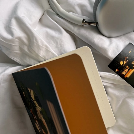 Блокнот «Принятие» в точку, 13 х 13, 60 листов, серый, фото 6.