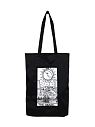 Сумка шоппер Интроверт «Таро. Луна», чёрный, превью фото 1