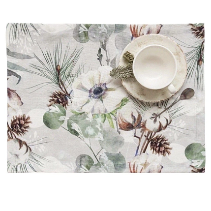 Набор из двух салфеток «Анемоны», фото 1.