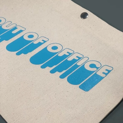 Сумка шоппер на кнопке «Out of office», фото 2.