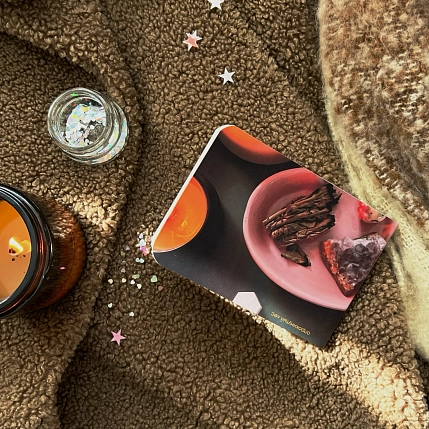 Блокнот «Теплота» в точку, 12 х 8,5 см, 30 листов, серый, фото 3.