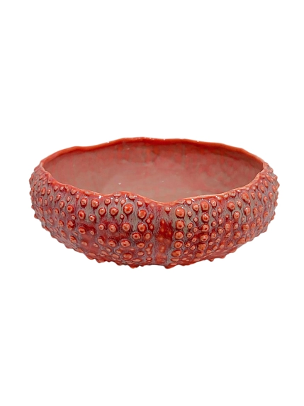 Салатник морской ёж ручной работы VELES «Рассвет над Имладрис», фарфор, 750 мл, фото 1.