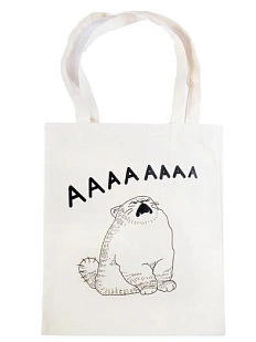 Сумка шоппер Barking Store «АААА», белый