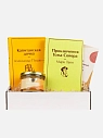Подарочный набор на 14 февраля с книгами «Капитанская дочка», «Приключения Тома Сойера» и мягкой карамелью, превью фото 1