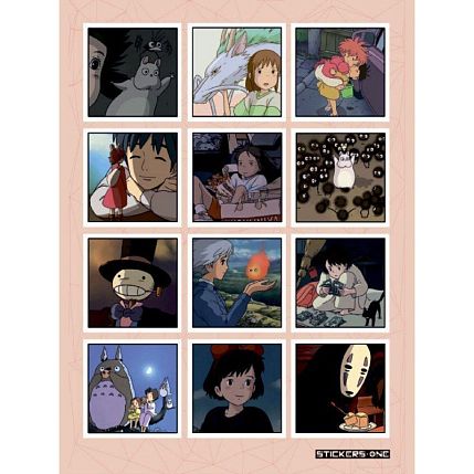 Набор стикерпаков 3 шт: «Studio Ghibli», «Japan», «Anime Mood», фото 3.