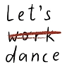 3D Стикер на телефон «Dance», белый, объёмный, 2,5 см, превью фото 1