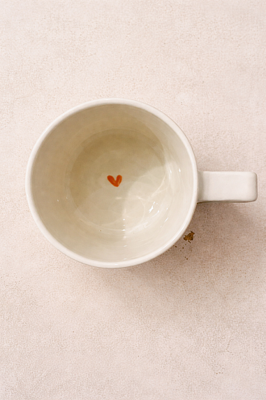 Кружка ручной работы Hands in clay «Мечтатели меняют мир», керамика, 350 мл, фото 2.